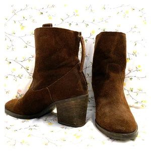 Sam Edelman Brown leather booties